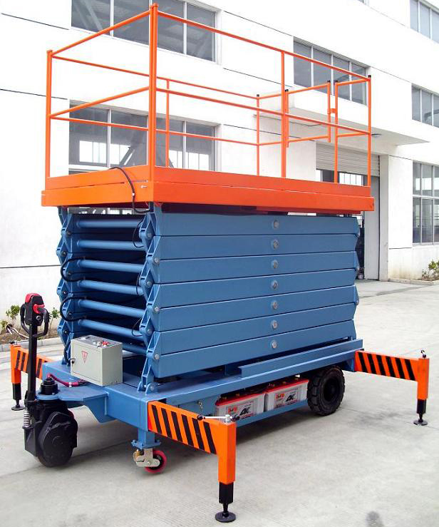 漯河助力行走剪叉式高空作业平台